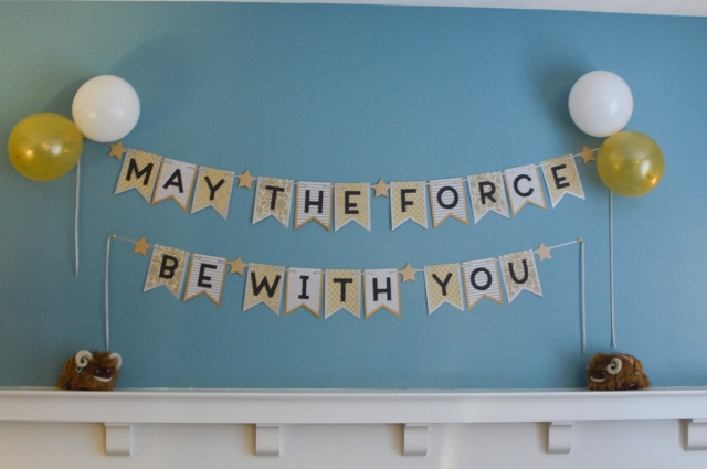 May the Force be With You banner